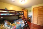 Third bedroom Has a Twin over Full Bunkbed